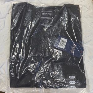 Cherokee Dark Grey V neck Scrub Top